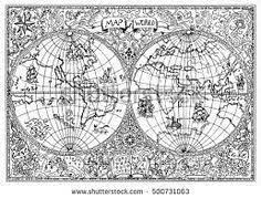 Each link on this page links directly to a download for the featured page. Colouring Pages For Adults Map