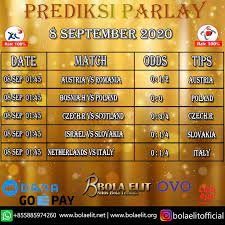 Pin Di Prediksi Parlay
