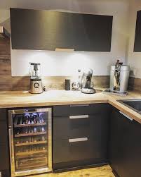 Modele Label Facades Metal Brosse Plan De Travail Hipster Wood Cuisinella Cuisine Design Moderne Meuble Cuisine Cuisines Design