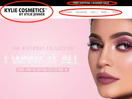 Welcome to the official store. Kylie Jenner Warns Fans Of A Fake Kylie Cosmetics Website