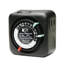 600w 12v 24v Outdoor Lighting Transformer With Timer Photocell Socket Outlet