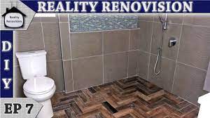 How To Make Your Whole Bathroom A Giant Shower S01e07 Reality Renovision Youtube Bathroom Remodel Small Diy Diy Bathroom Makeover Small Bathroom Diy