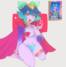 Rule 34 Dev - 1girls big_breasts brawl_stars breasts  harpy_melodie_(brawl_stars) melodie_(brawl_stars) multicolored_hair  partially_clothed short_hair smile solo_female supercell tagme text  thighs|11661247096