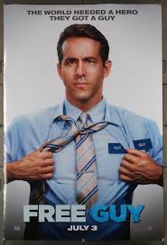Free guy is packed with endless video game references for young and old so these posters have a little something for every gamer ou there. Original Free Guy 2020 Movie Poster In C8 Condition For 32 00