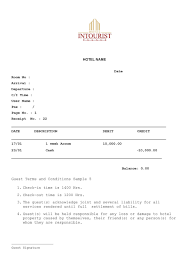 Consumer complaints and reviews about motel 6 beaumont, california. 33 Real Fake Hotel Receipt Templates á… Templatelab