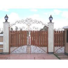 This great gate features tiny metal motorcycles. Iron Gate At Best Price In India