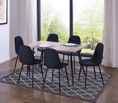 Lavenia 5 Piece Dining Set Joss Main In 2020 Chair Design Modern Black Dining Room Dining Room Table Chairs