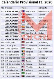 Il calendario aggiornato del campionato mondiale di f1 con tutte le date aggiornate, gli orari del prossimo gp di formula 1. Oficial Cancelado El Gp De Francia F1 La Web Del Motor Facebook