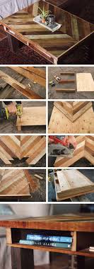 15 Easy Diy Tables You Can Build Yourself Homelovr Pallet Coffee Table Diy Diy On A Budget Diy Coffee Table