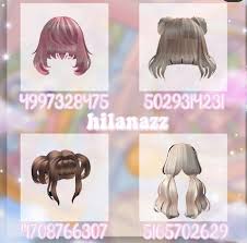 Snatch them while you can! Roblox Hair Id