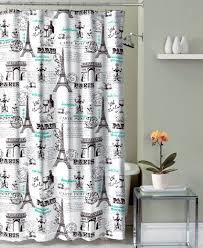 Crest Home Bathroom Shower Curtain Polyester Fabric Paris Eiffel Tower Design Paris Bathroom Decor Paris Bathroom Paris Theme Bathroom