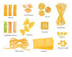 Read about the most popular 45 types of pasta. Macaroni Types Set Collection Of Pasta Shapes Can Be Used For Topics Like Food Italian Cuisine Cooking Royalty Free Cliparts Vectors And Stock Illustration Image 121617121