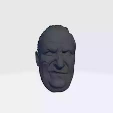 Tommy Shelby head 3d 3D model 3D printable