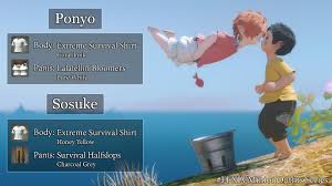 Gake no ue no ponyo (ponyo on the cliff by the sea) lyrics by katsuya kondô & hayao miyazaki composed by joe hisaishi arranged by. Ponyo Female Lala Only And Sosuke Glamours Ffxivglamours