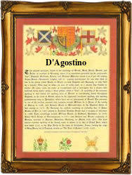 Last names are great bridges between a family's past and present and while baby name trends come and go, last names are forever. Surname Database D Agostino Last Name Origin