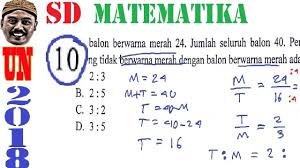 We did not find results for: Pembahasan Soal Unbk Sd 2018 Matematika Un Sd 2018 No 10 Perbandingan Youtube