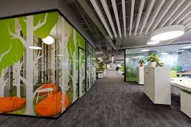 Graphics On Glass Contemporary Office Design Office Interior Design Commercial Office Design