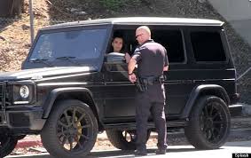 Kim Kardashian Pulled Over By Police Because Her Car S Tinted