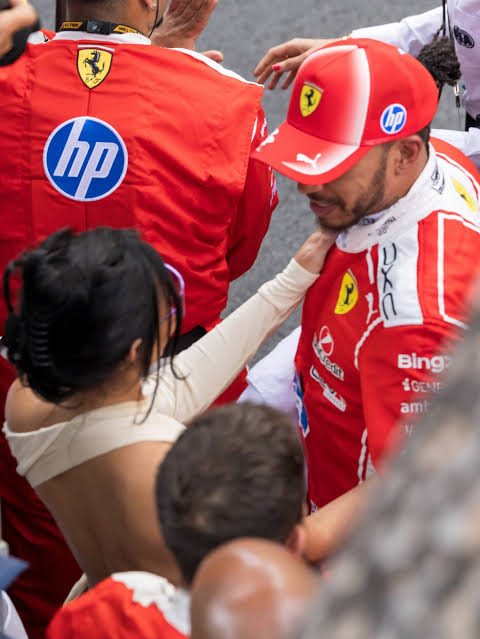 Kim Kardashian & Lewis Hamilton Embrace After F1 Event as He Appears to  Blow Her a Kiss (Photos & Video) | Just Jared - Celebrity News,  Entertainment News & Photos