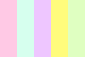 In the same way, powder blue is the pastel of blue and blush pink, a pastel of fuchsia pink. Pastel Summer Beach Color Palette