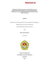 Makalah Id Seperti Apa Judul Skripsi Pajak Sekunder Yang Baik Dan Langsung Di Acc Perlu Anda Ketahui Bahwa Jurusan Perp Populer Mahasiswa Universitas Negeri