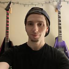 Guitarist practices sweep picking technique