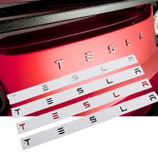 Pom poms, popsicle sticks, glue and yarn. Car Back Trunk Logo Replacement Letters Sticker For Tesla Model 3 Model X Model S Y Replace English Alphabet Emblem Stickers Tinydeal