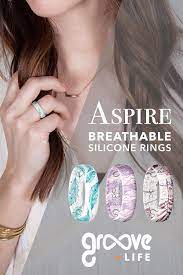 Shop Groove Life S Aspire Collection Featuring Our Bohemian Patterns Of Unique Silicone Wedding Band Silicone Wedding Band Wedding Bands Silicone Wedding Rings