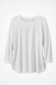 Get 3 quarter sleeve at target™ today. Just Right 3 4 Sleeve Crewneck Slub Knit Tee Coldwater Creek