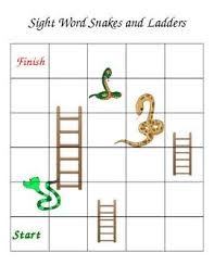 Snakes And Ladders Custom Word Game Template Snakes And Ladders Word Games Letter Games