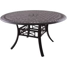 Patio outdoor cast aluminum garden round dining table garden round. Darlee Series 88 54 Inch Cast Aluminum Patio Dining Table Bbqguys