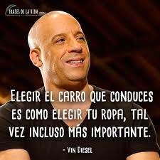 Rápidos y furiosos 9 finalmente se ha estrenado y parece que ha llegado con. 30 Frases De Vin Diesel El Actor Que Va A Todo Gas Con Imagenes