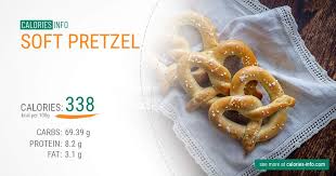 A standard pretzel can be healthy, especially if unsalted and correctly portioned. Soft Pretzel Calories In 100g Oz One Soft Pretzel Cup And More