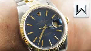 Rolex Datejust 16233 Luxury Watch Review Youtube