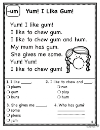 The improvement in comprehension comes from the ability of your child to be able to pronounce all of the words that they see. Phonics Reading Passages Comprehension Worksheets Photo Ideas Nilekayakclub Phonic Free Phonic Reading Worksheets Free Worksheet Function And Graphs In Mathematics Printable Test Generator Kindergarten Math Problem Solving Math Calculator Geometry