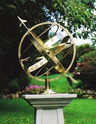 All Brass Ecliptic Armillary Armillary Sphere Garden Globes Garden Features