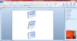 How To Create Flowcharts With Microsoft Word 2010 And 2013