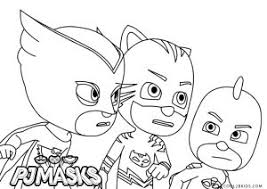 This night ninja from disney junior pj masks coloring page to download and print for free. Free Printable Pj Masks Coloring Pages For Kids