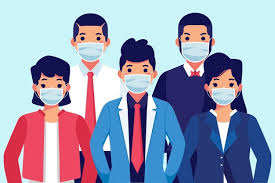 Orang orang yang melakukan berbagai kegiatan memakai masker medis selama coronavirus covid19 2019 ncov datar ilustrasi. Mask Images Free Vectors Stock Photos Psd