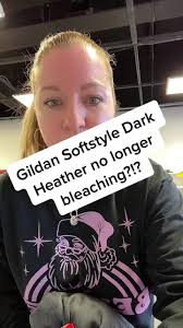 Gildan Softstyle Dark Heather Bleaching Issue