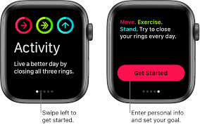 Then, release the side button. Track Daily Activity With Apple Watch Apple Support