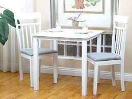 Amazon Com Sunbear Furniture Dining Kitchen Set Of 3 Square Table And 2 Side Warm In 2020 Square Dining Table Set Small Kitchen Table Sets Small Square Dining Table