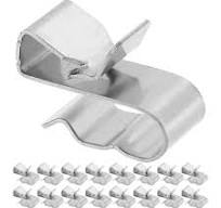 25pcs Solar Panel Cable Clip Photovoltaic Pv Module Wire Management Clamp