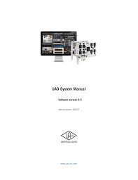 Uad System Manual V85 Manualzz Com