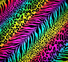 They measure approximately 12 cm but the size may vary between each one. Rainbow Leopard Print Pattern Novocom Top