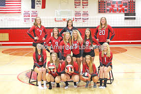 TV Volleyball Pictured are (front row, l-r): Brean…
