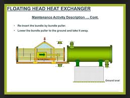 This design bolts the floating head bonnet onto a split backing instead of onto the tube sheet. Floating Head Heat Exchanger And Mechanical Engineers Facebook