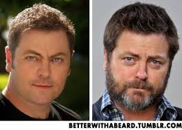 Ron Swanson Loses His Mustache
