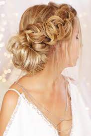 Thick hair can be tricky to style into an udpo. 51 Fun And Easy Updos For Long Hair Lovehairstyles Com