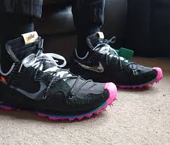 Off White Black Air Force 1 On Feet Nike X Off White Zoom Terra Kiger 5 On Foot Sneakers Nike Pictures Of Shoes Nike Retro